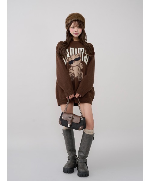 Darich（ダーリッチ）の「デニムコンビハンドバッグ（ハンドバッグ・レディース・ブラック/ブルー・FREE）」の10枚目の写真