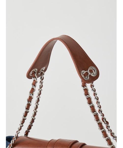 Darich（ダーリッチ）の「デニムコンビハンドバッグ（ハンドバッグ・レディース・ブラック/ブルー・FREE）」の17枚目の写真