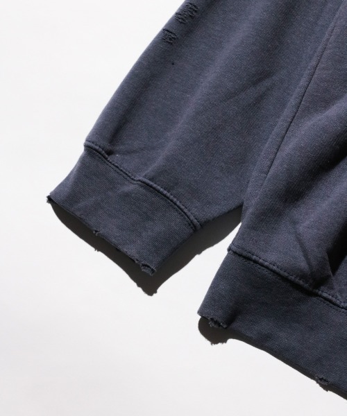 The Beatles（ザビートルズ）の「THRIFTY LOOK / スリフティールック WORN-OUT'JOHN LENNON'HOODIE ジョンレノン（パーカー・メンズ・ネイビー・MEDIUM）」の2枚目の写真