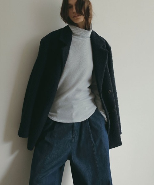 ETRE TOKYO（エトレトウキョウ）の「カゼンティーノヴァリアブルコート（その他アウター・レディース・ブラウン/ネイビー・S/M）」の2枚目の写真