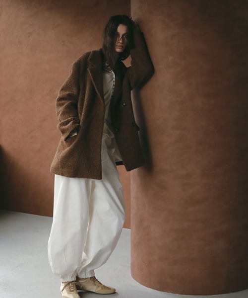 ETRE TOKYO（エトレトウキョウ）の「カゼンティーノヴァリアブルコート（その他アウター・レディース・ブラウン/ネイビー・S/M）」の11枚目の写真