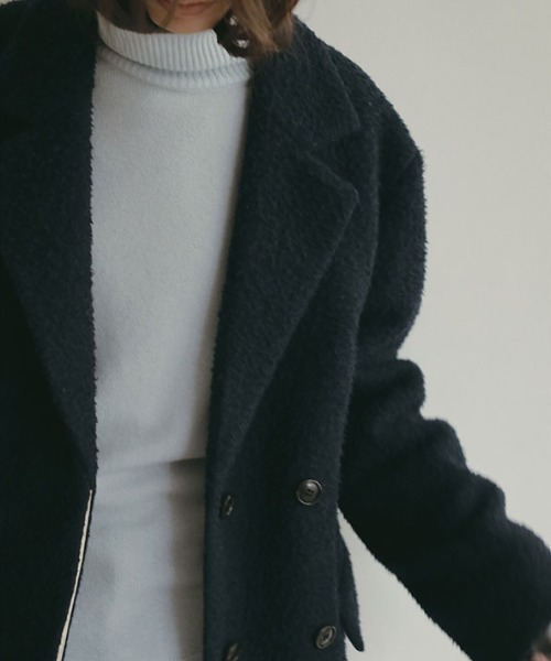 ETRE TOKYO（エトレトウキョウ）の「カゼンティーノヴァリアブルコート（その他アウター・レディース・ブラウン/ネイビー・S/M）」の4枚目の写真