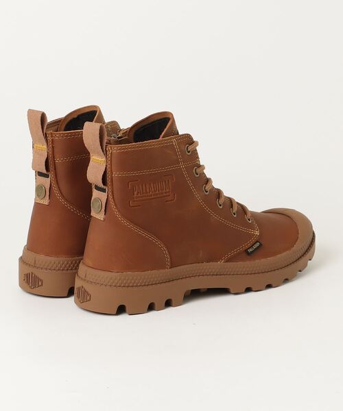 PALLADIUM（パラディウム）の「PALLADIUM/パラディウム PAMPA ZIP LTH LEGACY（スニーカー・メンズ・ブラウン/ブラック・26.5cm/27cm/27.5cm/28cm/26cm/25.5cm）」の3枚目の写真