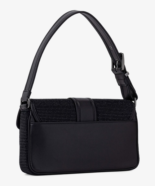 MICHAEL KORS(マイケルコース)の「COLBY エンブリッシュ スエード ショルダー ミディアム(ショルダーバッグ・レディース・ブラック・FREE)」の4枚目の写真
