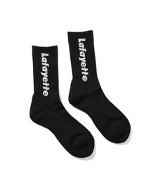 LFYT（エルエフワイティー）の「LFYT ラファイエット【Lafayette】- ロゴ ソックス 靴下【Lafayette LOGO CREW SOCKS LA252101】（ソックス/靴下）」