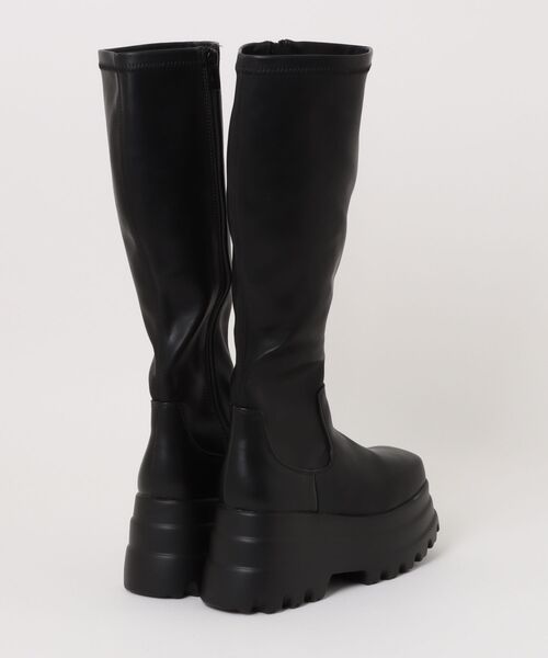 one way(ワンウェイ)の「トリプルソールロングブーツ(ブーツ・レディース・ブラック/ブラック系その他・MEDIUM/LARGE/SMALL)」の7枚目の写真