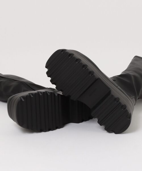 one way(ワンウェイ)の「トリプルソールロングブーツ(ブーツ・レディース・ブラック/ブラック系その他・MEDIUM/LARGE/SMALL)」の8枚目の写真