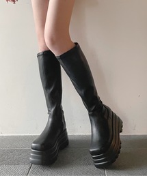 one way | トリプルソールロングブーツ(ブーツ)