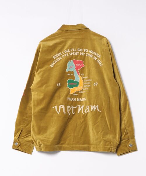 セール】HOUSTON 別珍ベトジャン(MAP)（ブルゾン）｜HOUSTON