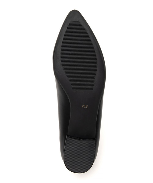 JELLY BEANS（ジェリービーンズ）の「あったか仕様◆フラワービットローファーフラットパンプス (204-57137)JELLY BEANS(ジェリービーンズ)（パンプス・レディース・ブラック/ダークブラウン/ブラック系・24/23.5/23/24.5/22.5）」の11枚目の写真