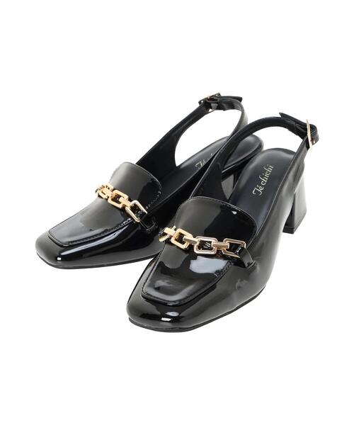 Te chichi（テチチ）の「ビットバックレスシューズ（ドレスシューズ・レディース・ブラック・37/38）」の4枚目の写真