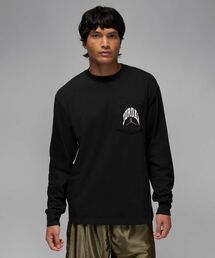JORDAN BRAND | ジョーダン ブルックリン メンズ リアルツリー ロングスリーブ ポケット クルーネック / Jordan Brooklyn Men's Realtree Long-Sleeve Pocket Crew Neck HV4567-010 Black(Tシャツ/カットソー)