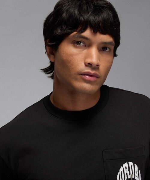JORDAN BRAND(ジョーダンブランド)の「ジョーダン ブルックリン メンズ リアルツリー ロングスリーブ ポケット クルーネック / Jordan Brooklyn Men's Realtree Long-Sleeve Pocket Crew Neck HV4567-010 Black(Tシャツ/カットソー・メンズ・ブラック・2XL/XL/S/M/L)」の7枚目の写真