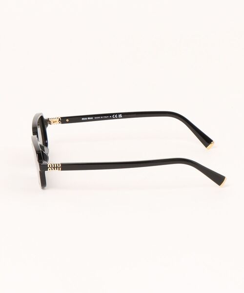 miu miu(ミュウミュウ)の「【miumiu/ミュウミュウ】スクエア サングラス MU11ZSF 16K5S0(サングラス・レディース・ブラック・FREE)」の2枚目の写真