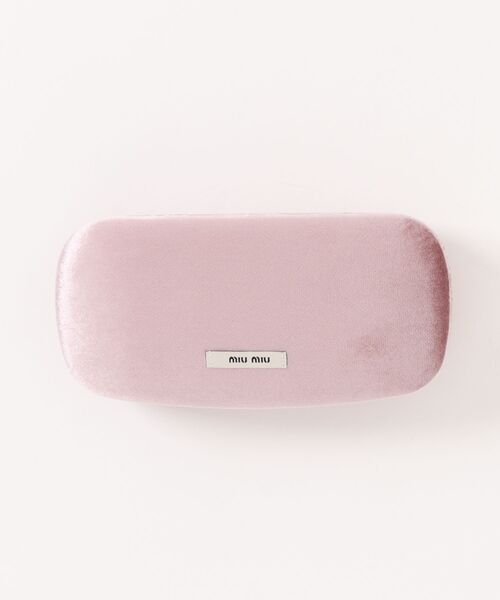 miu miu(ミュウミュウ)の「【miumiu/ミュウミュウ】スクエア サングラス MU11ZSF 16K5S0(サングラス・レディース・ブラック・FREE)」の4枚目の写真