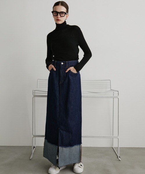 シアーリブタートルニット（ニット/セーター）｜Auntie Rosa Holiday