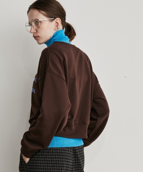 Auntie Rosa Holiday（アンティローザホリデー）の「シアーリブタートルニット（ニット/セーター・レディース・チャコールグレー/ブルー/ブラック/イエロー/ピンク・FREE）」の17枚目の写真