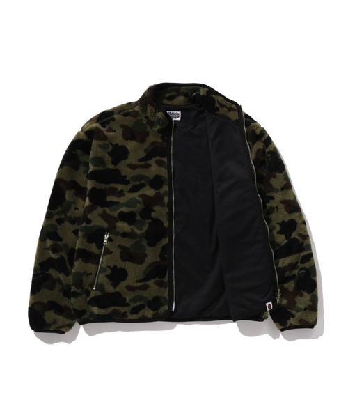1ST CAMO FLEECE JACKET（ミリタリージャケット）｜A BATHING APE（ア