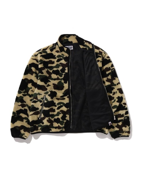 1ST CAMO FLEECE JACKET（ミリタリージャケット）｜A BATHING APE（ア