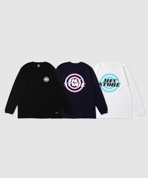 MFC STORE(エムエフシーストア)の「MFC STORE TARGET L/S TEE(Tシャツ/カットソー・メンズ・ブラック/ネイビー/ホワイト・S/M/L/XL)」の14枚目の写真