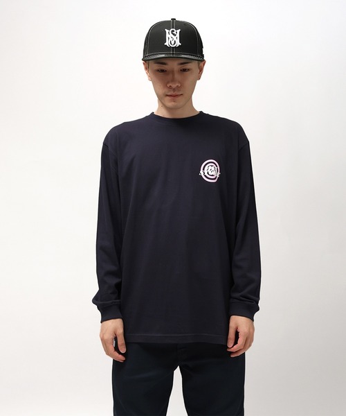 MFC STORE(エムエフシーストア)の「MFC STORE TARGET L/S TEE(Tシャツ/カットソー・メンズ・ブラック/ネイビー/ホワイト・S/M/L/XL)」の6枚目の写真