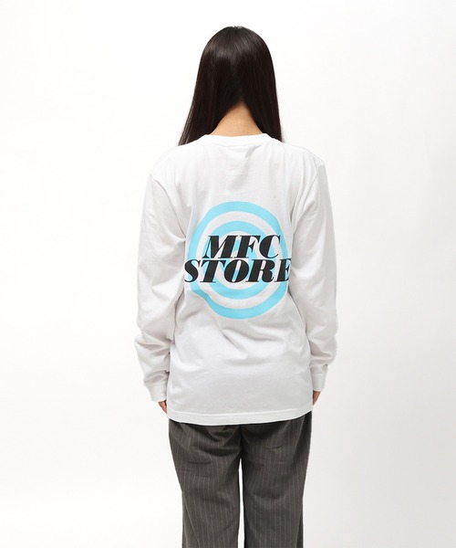 MFC STORE(エムエフシーストア)の「MFC STORE TARGET L/S TEE(Tシャツ/カットソー・メンズ・ブラック/ネイビー/ホワイト・S/M/L/XL)」の8枚目の写真