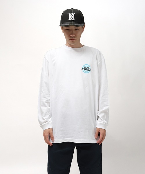 MFC STORE(エムエフシーストア)の「MFC STORE TARGET L/S TEE(Tシャツ/カットソー・メンズ・ブラック/ネイビー/ホワイト・S/M/L/XL)」の13枚目の写真