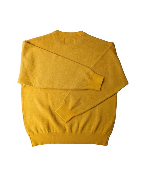 SON OF THE CHEESE(サノバチーズ)の「FUCCI 'LEAVE ME ALONE' KNIT(ニット/セーター・メンズ・マスタード・MEDIUM/LARGE/X-LARGE)」の2枚目の写真
