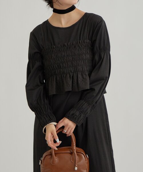 mystic（ミスティック）の「【SETアイテム！】ビスチェワンピースＳＥＴ（ワンピース・レディース・ブラウン/ブラック/アイボリー・1/2）」の22枚目の写真