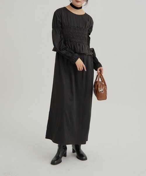 mystic（ミスティック）の「【SETアイテム！】ビスチェワンピースＳＥＴ（ワンピース・レディース・ブラウン/ブラック/アイボリー・1/2）」の20枚目の写真