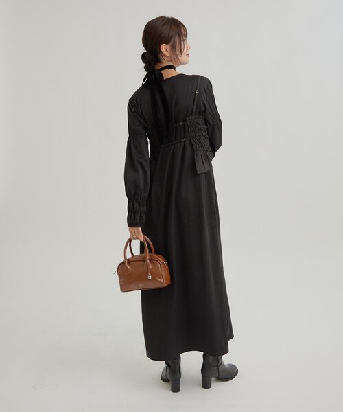 mystic（ミスティック）の「【SETアイテム！】ビスチェワンピースＳＥＴ（ワンピース・レディース・ブラウン/ブラック/アイボリー・1/2）」の21枚目の写真