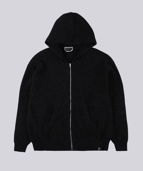 PHINGERIN/フィンガリン】CORDY KNIT ZIP HOODIE（パーカー