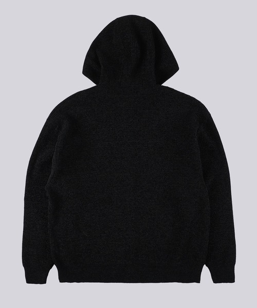 PHINGERIN/フィンガリン】CORDY KNIT ZIP HOODIE（パーカー