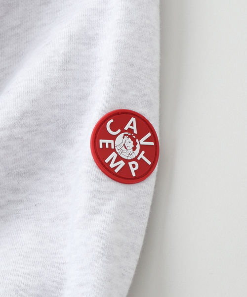 C.E（シーイー）の「C.E / シーイー cavempt SOLID LOOSE ZIP HOODY（パーカー・メンズ・ライトグレー・LARGE/MEDIUM）」の5枚目の写真