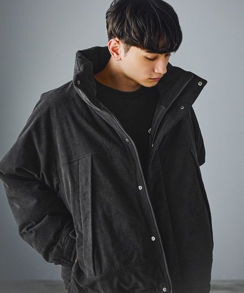 LAKOLE（ラコレ）の「コールMIL中綿ブルゾン / 587080（ブルゾン・メンズ・カーキ/アイボリー/ブラック・MEDIUM/LARGE/X-LARGE）」の3枚目の写真