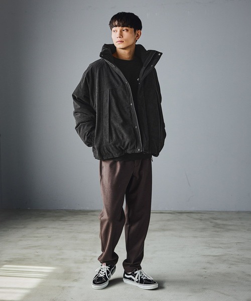 LAKOLE（ラコレ）の「コールMIL中綿ブルゾン / 587080（ブルゾン・メンズ・カーキ/アイボリー/ブラック・MEDIUM/LARGE/X-LARGE）」の4枚目の写真