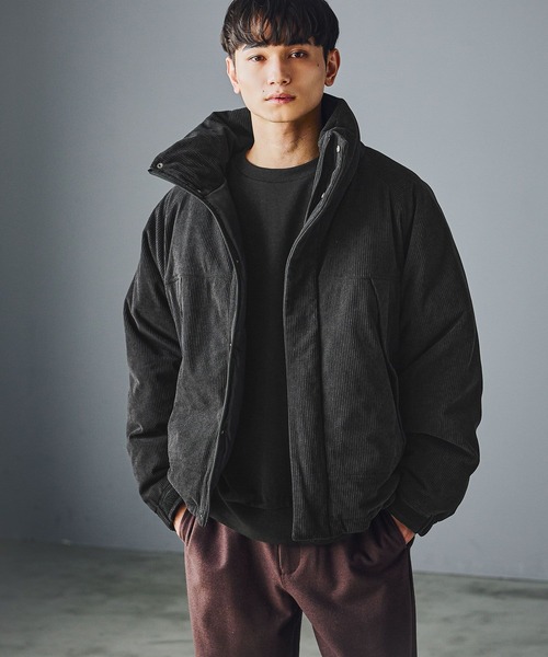 LAKOLE（ラコレ）の「コールMIL中綿ブルゾン / 587080（ブルゾン・メンズ・カーキ/アイボリー/ブラック・MEDIUM/LARGE/X-LARGE）」の6枚目の写真