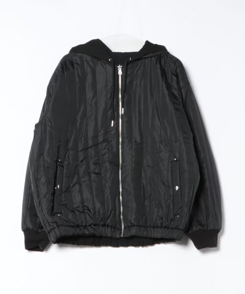 8(eight)(エイト)の「ショート丈リバーシブルパーカー(ブルゾン・メンズ・カーキ/ブラック/ブラウン・MEDIUM/LARGE)」の7枚目の写真