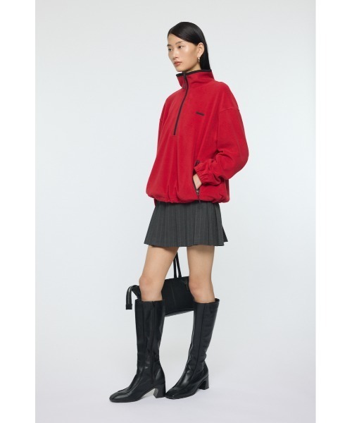 FLEECE ZIP プルオーバー（パーカー）｜MOUSSY（マウジー）の