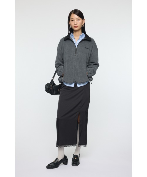 FLEECE ZIP プルオーバー（パーカー）｜MOUSSY（マウジー）の