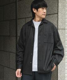 URBAN RESEARCH DOORS | ジャージメルトンオープンカラーシャツ(シャツ/ブラウス)