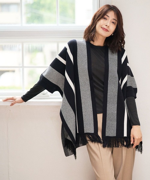 FOUND GOOD（ファウンドグッド）の「ジャガードポンチョ（ポンチョ