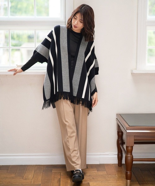 FOUND GOOD（ファウンドグッド）の「ジャガードポンチョ（ポンチョ