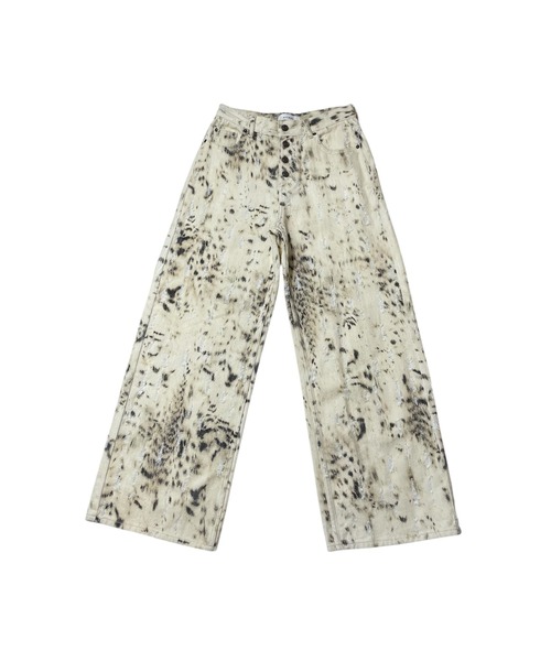 アニマルパターンJ/Wワイドストレートパンツ（その他パンツ）｜ACLENT