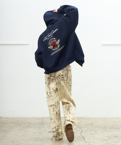 アニマルパターンJ/Wワイドストレートパンツ（その他パンツ）｜ACLENT