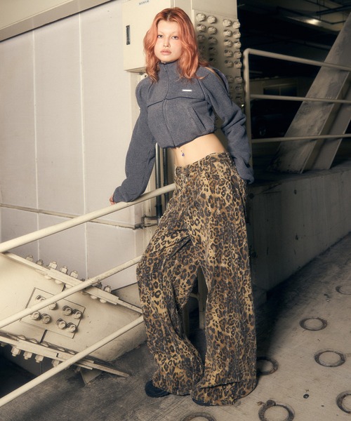 アニマルパターンJ/Wワイドストレートパンツ（その他パンツ）｜ACLENT