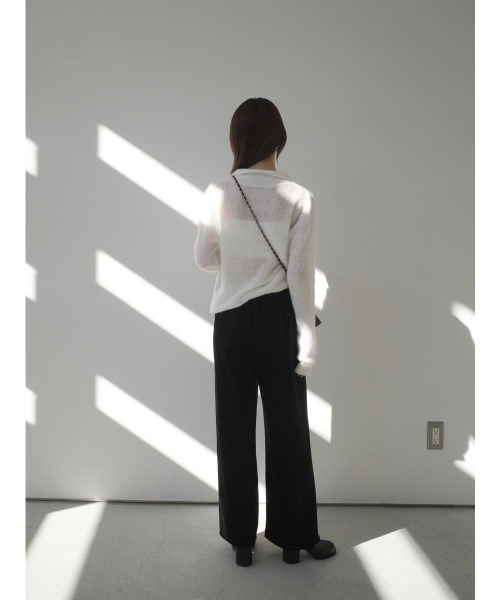 amel（エイメル）の「ベルベットロングパンツ（その他パンツ・レディース・ブラック・FREE）」の11枚目の写真