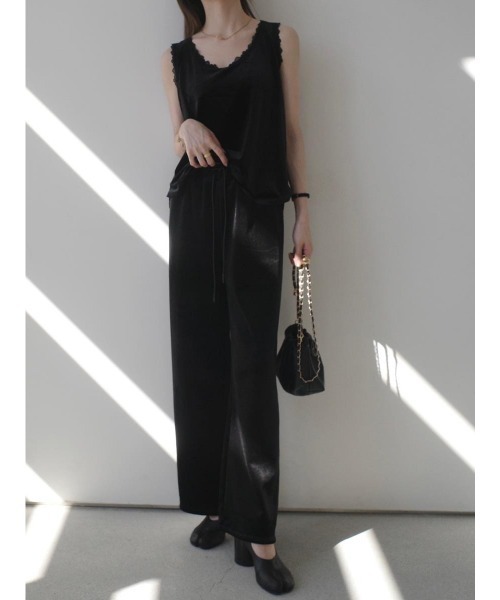 amel（エイメル）の「ベルベットロングパンツ（その他パンツ・レディース・ブラック・FREE）」の22枚目の写真