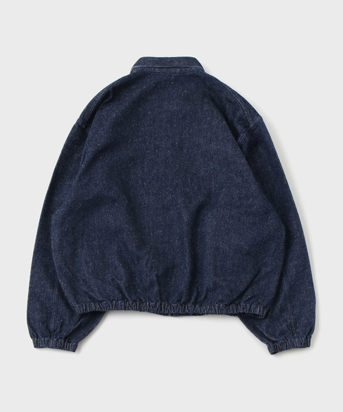 JOURNAL STANDARD（ジャーナルスタンダード）の「SANMONT / サンモント シルクデニム スイングトップ（デニムジャケット・メンズ・ネイビー・2/3）」の2枚目の写真