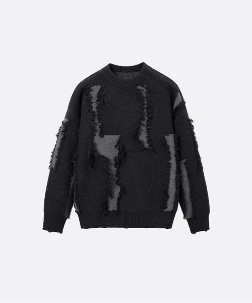Fringe Design Sweater